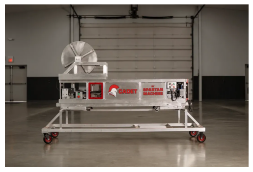 Spartan Machine seamless gutter roll forming machine